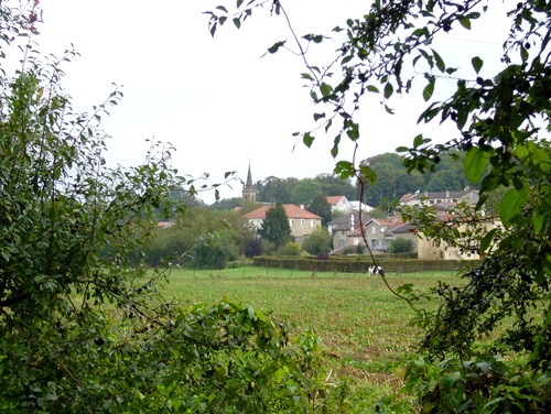 Stenay (Meuse) Cervisy, vue générale