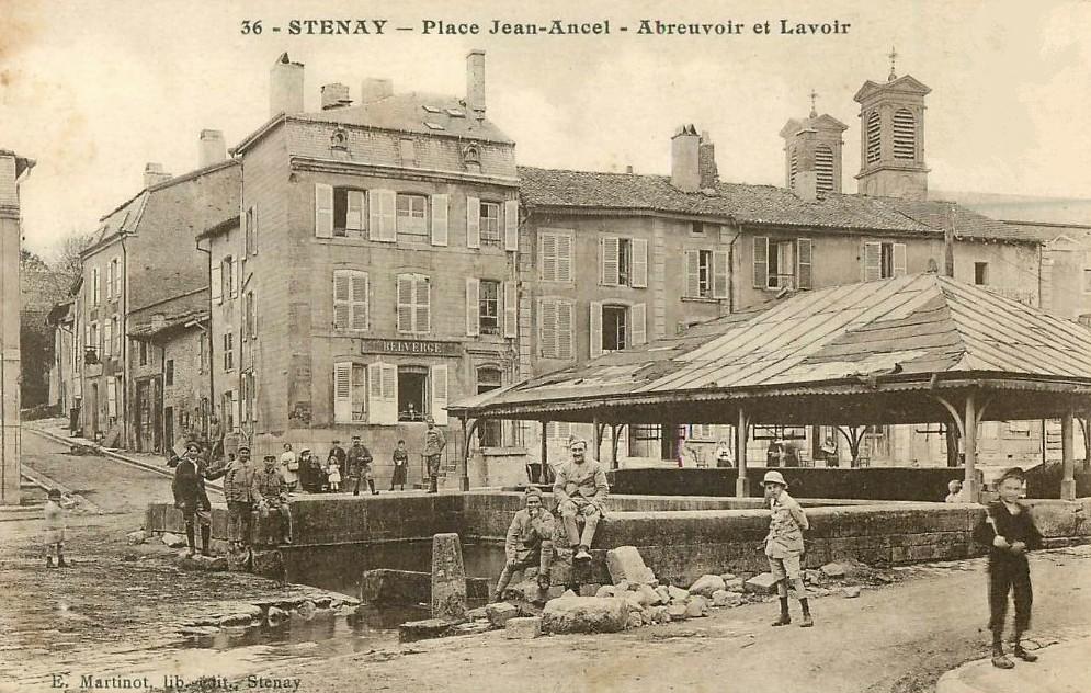 Stenay (Meuse) L'abreuvoir CPA