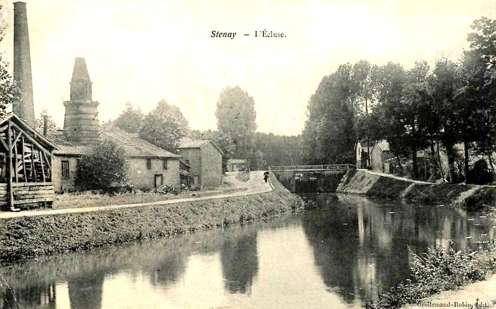 Stenay (Meuse) L'écluse CPA