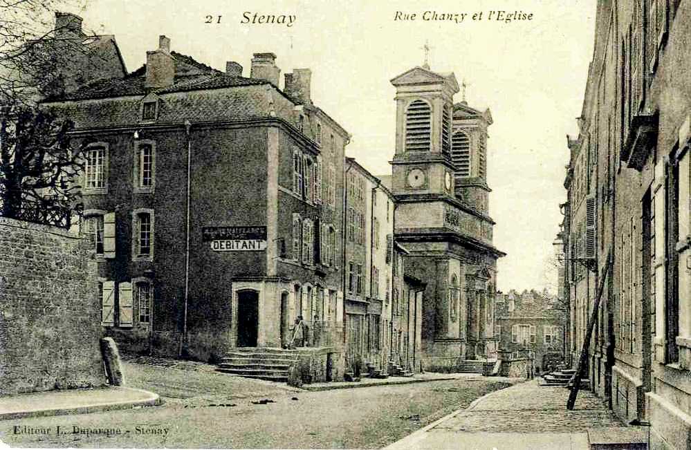 Stenay (Meuse) L'église Saint-Grégoire CPA