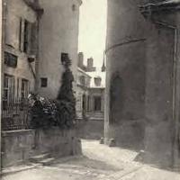 Stenay (Meuse) L'église Saint-Grégoire et la ruelle CPA