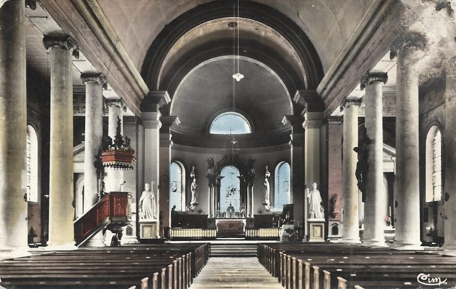 Stenay (Meuse) L'église Saint-Grégoire CPA