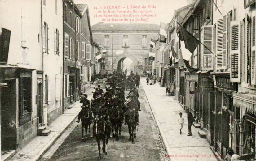 Stenay (Meuse) L'ancienne mairie CPA