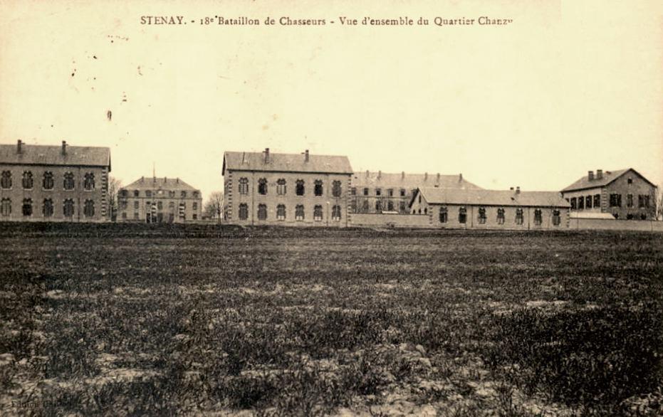 Stenay (Meuse) La caserne Chanzy CPA