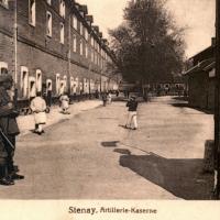 Stenay (Meuse) La caserne CPA