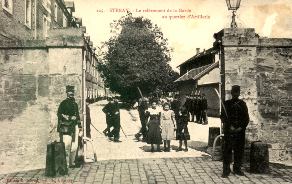 Stenay (Meuse) La caserne CPA