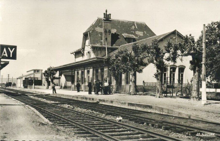 Stenay (Meuse) La gare CPA