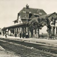 Stenay (Meuse) La gare CPA