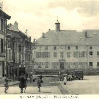 Stenay (Meuse) La place Jean Ancel CPA