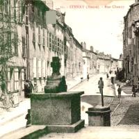 Stenay (Meuse) La rue de Chanzy CPA