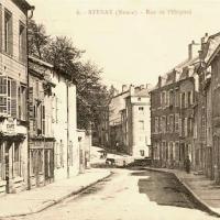 Stenay (Meuse) La rue de l'hôpital CPA