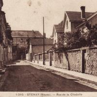 Stenay (Meuse) La rue de la citadelle CPA
