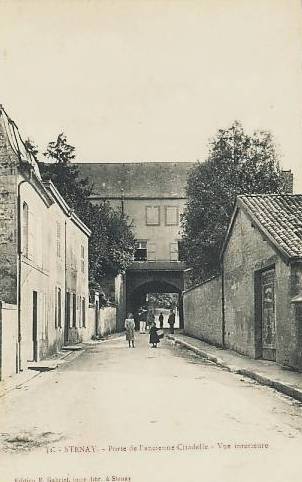 Stenay (Meuse) La rue de la citadelle CPA