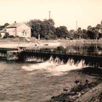 Stenay (Meuse) Le barrage CPA