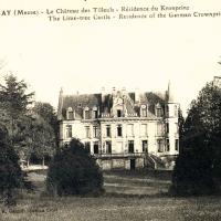 Stenay (Meuse) Le château des Tilleuls CPA