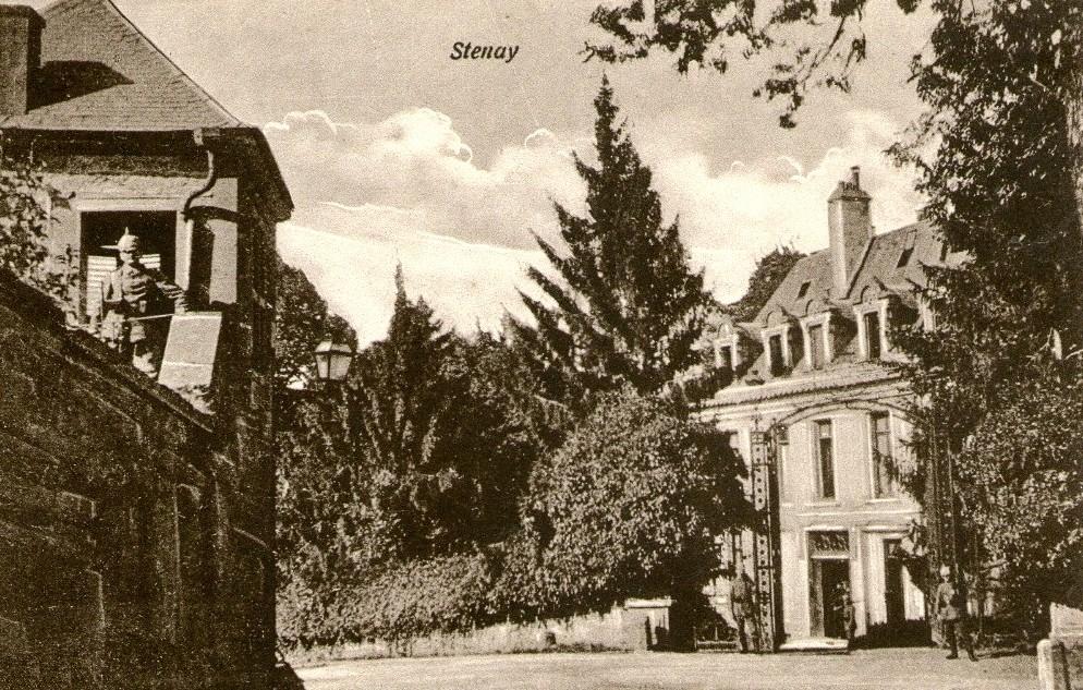 Stenay (Meuse) Le château des Tilleuls CPA