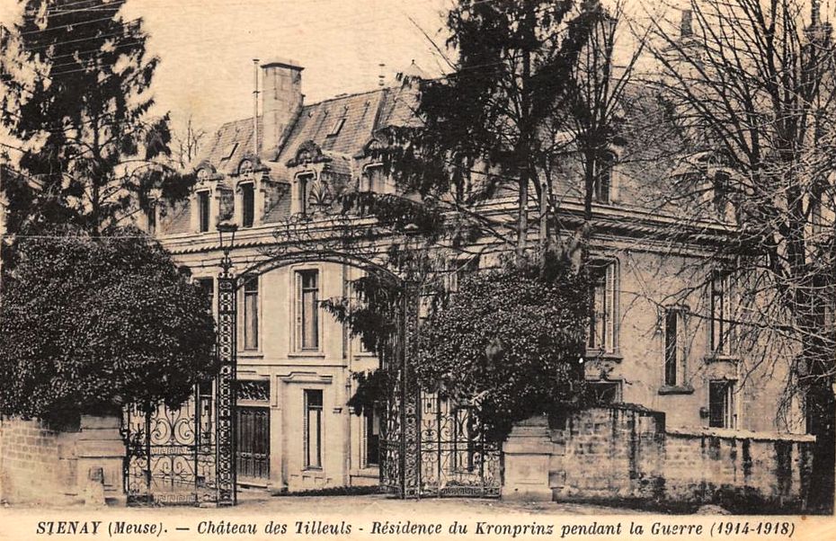 Stenay (Meuse) Le château des Tilleuls CPA