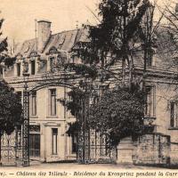 Stenay (Meuse) Le château des Tilleuls CPA