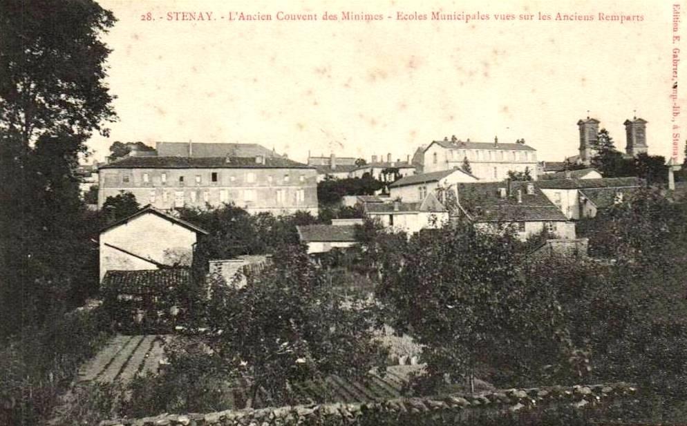 Stenay (Meuse) Le couvent des Minimes CPA