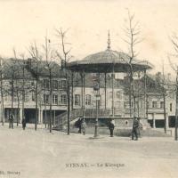 Stenay (Meuse) Le kiosque CPA