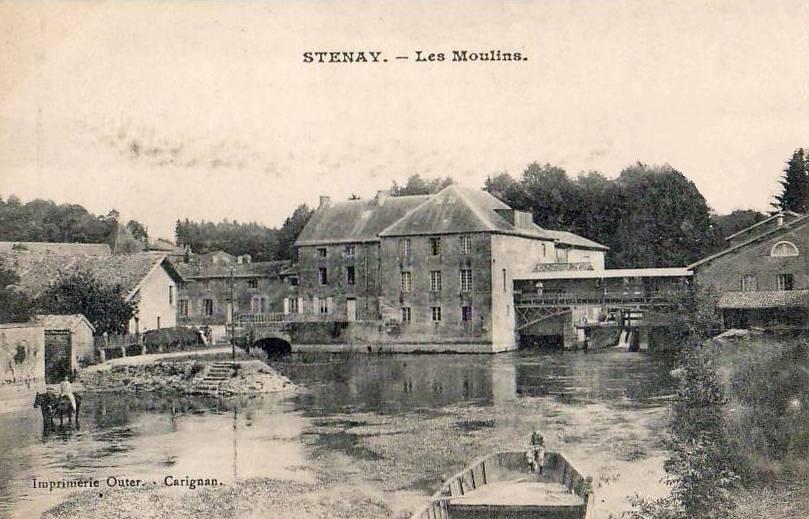 Stenay (Meuse) Le moulin CPA