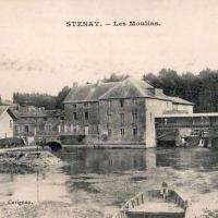 Stenay (Meuse) Le moulin CPA