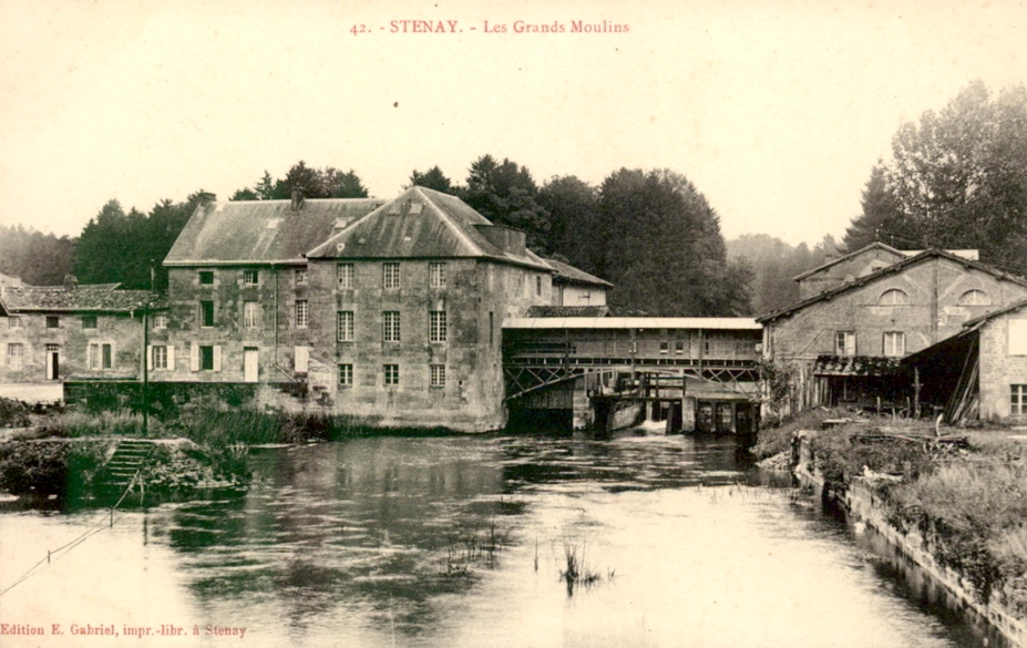 Stenay (Meuse) Le moulin CPA
