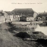Stenay (Meuse) Le port CPA