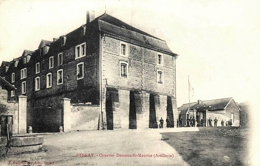 Stenay (Meuse) Le quartier Desvaux CPA