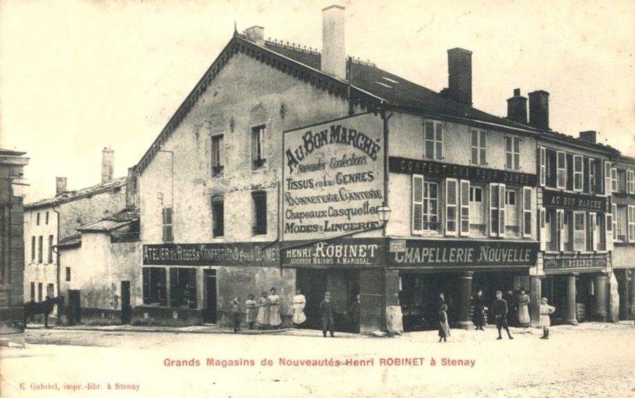 Stenay (Meuse) Les arcades CPA