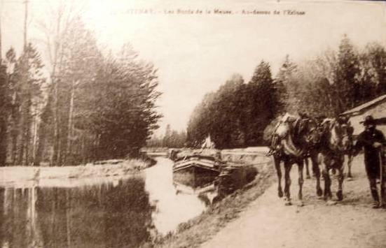 Stenay (Meuse) Les bords de Meuse CPA