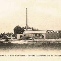 Stenay (Meuse) Les forges CPA
