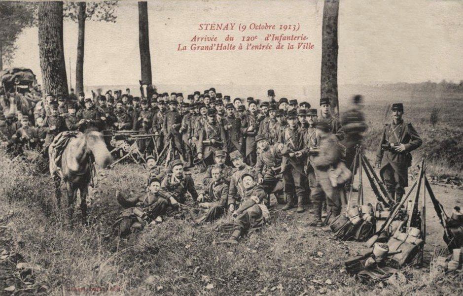 Stenay (Meuse) Pendant la guerre, 1913 CPA