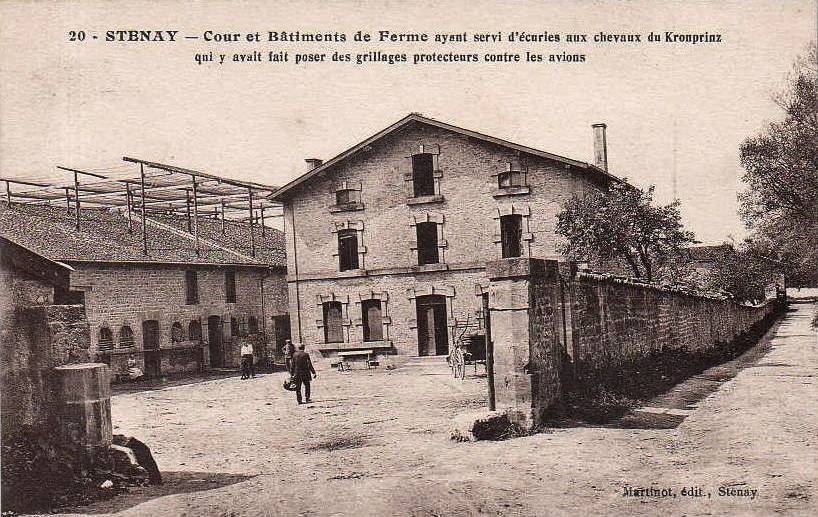 Stenay (Meuse) Pendant la guerre CPA