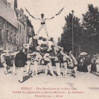 Stenay (Meuse) La fête municipale 1906 CPA