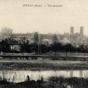 Stenay (Meuse) Vue générale CPA