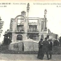 Suippes 51 le chateau 1914 1915 cpa