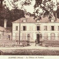 Suippes 51 le chateau de nantivet cpa