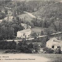 Fonclare, l'etablissement thermal (cpa)