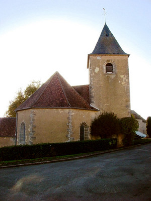 Ternant (Nièvre) L'église Saint-Roch