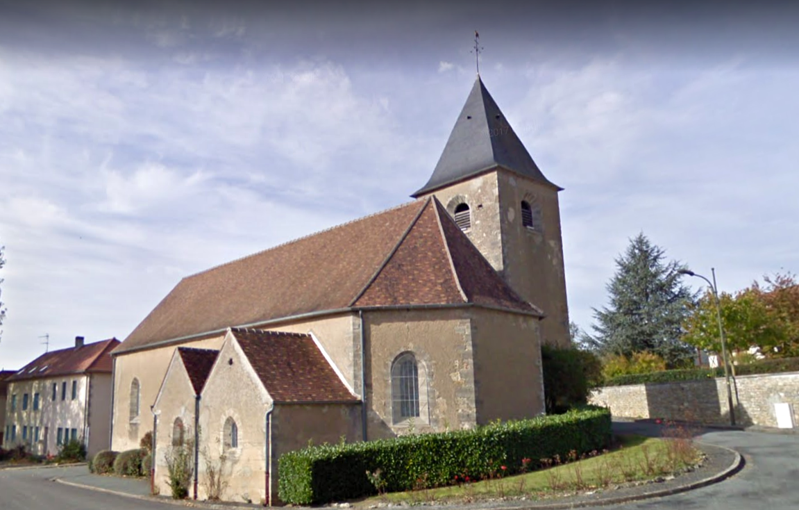 Ternant (Nièvre) L'église Saint-Roch