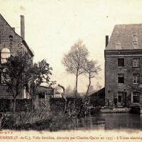 Therouanne pas de calais l usine electrique cpa