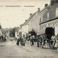 Therouanne pas de calais la grande rue cpa