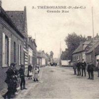 Therouanne pas de calais la grande rue l estaminet cpa