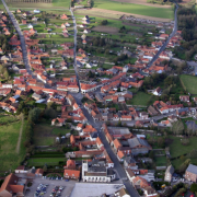 Therouanne pas de calais vue aerienne