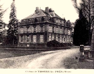 Thonne-les-Prés (Meuse) Le château CPA