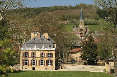Thonne-les-Près (Meuse) Le château et l'église