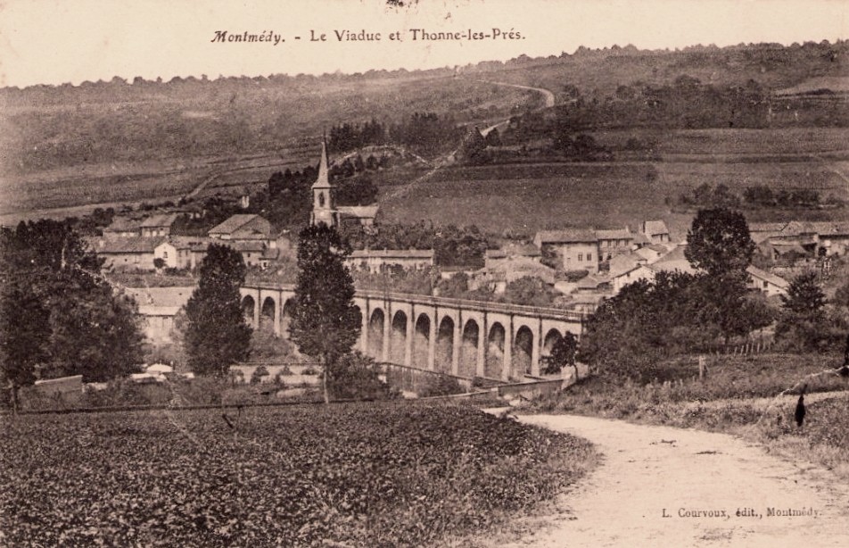 Thonne-les-Prés (Meuse) Le viaduc CPA