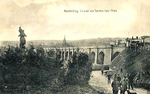 Thonne-les-Prés (Meuse) Le viaduc CPA