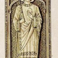 Tombeau de Charles II dit le Chauve, dessin